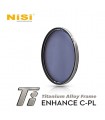 فیلتر NISI مدل TI ALLOY FRAME ENHANCED C-PL 67MM