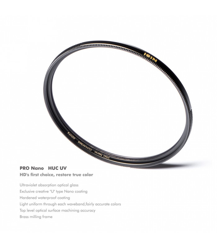 فیلتر نیسی مدل NiSi 62mm PRO Nano HUC UV Filter