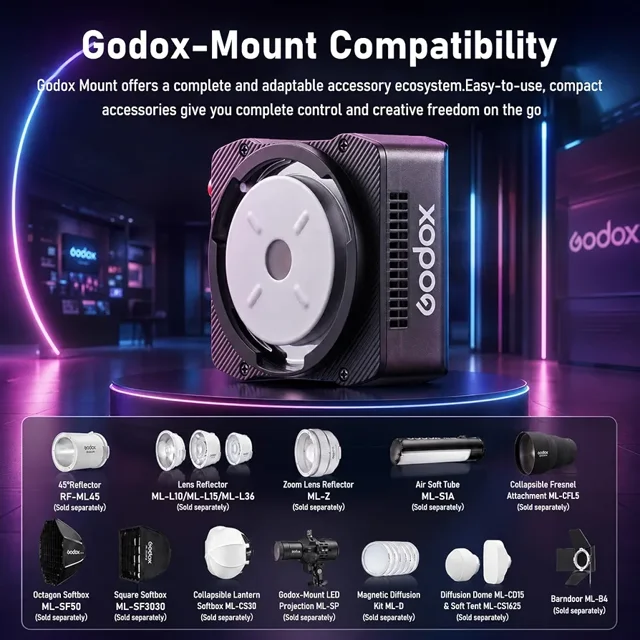 ویدیو لایتML_40RGB مدل GODOX