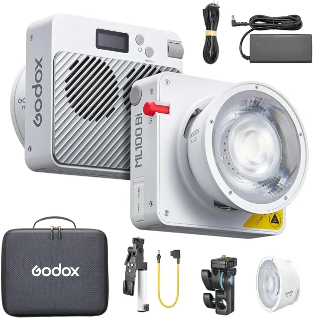 ویدیو لایت مدل GODOX ML_100 BI KIT 2