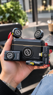 میکروفون بی‌سیم Hollyland LARK M2 Combo؛ صدای حرفه‌ای برای تولید محتوا