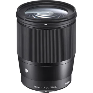 لنز واید سیگما برای سونی Sigma 16mm f/1.4 DC DN Contemporary Lens for Sony E