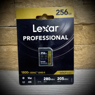 کارت حافظه لکسار Lexar 256GB Professional 1800x UHS-II SDXC