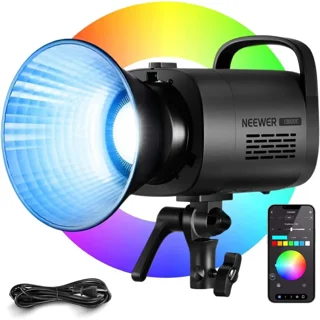 ویدیو لایت نیور NEEWER CB100C 130W RGB LED Video Light