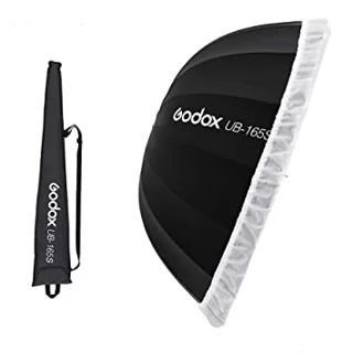 چتر باکس گودکس داخل نقره ای Godox UB-165S Parabolic With diffuser به همراه دیفیوزر