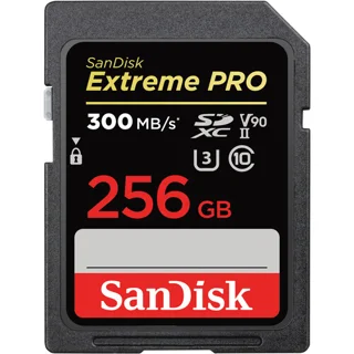 کارت حافظه سن دیسک SanDisk 256GB Extreme PRO UHS-II SDXC 300MB/S 2000X