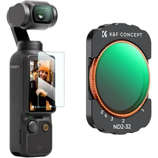 فیلتر ان دی متغیر برای اسمو پاکت K&F Concept VND2-32 Filter for DJI Osmo Pocket 3 KF01.2544