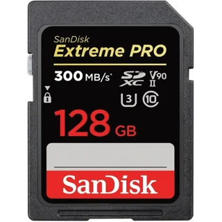 کارت حافظه سن دیسک SanDisk 128GB Extreme PRO UHS-II SDXC 300MB/S 2000X