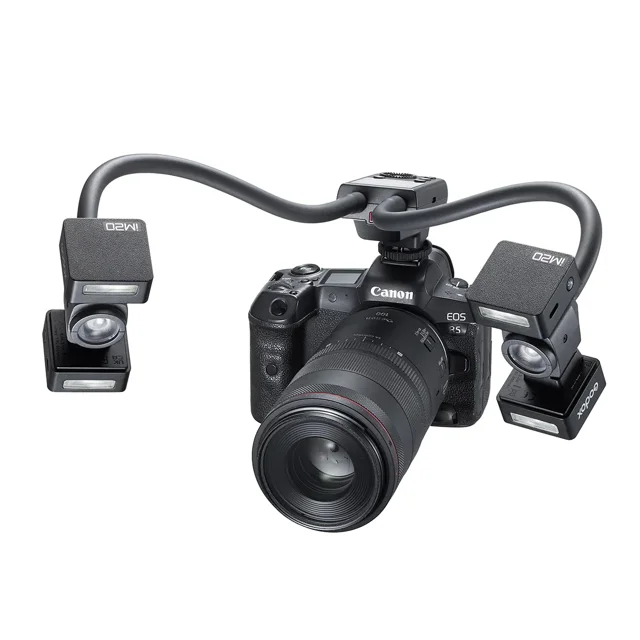 فلاش و نور ماکرو گودکسGodox MA2 Flexible Macro Twin Light with LED Modeling and Flash Expansion