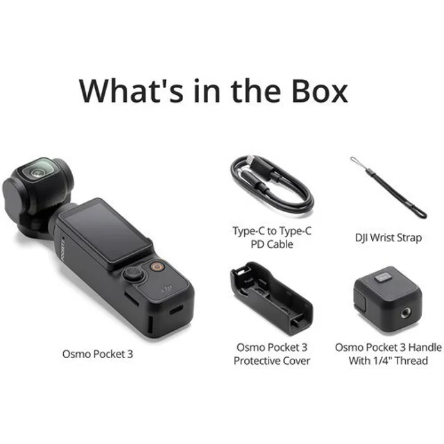 دوربین گیمبال اسمو پاکت پک استاندارد DJI osmo pocket 3 کارکرده/